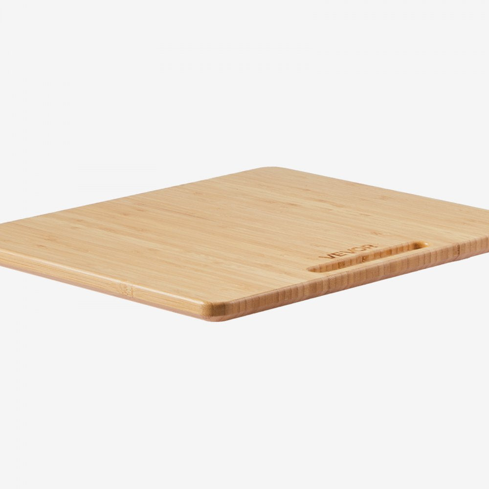 VEVOR Appliance Slider, Small 10.5 x 13-inch, Rolling Sliding Tray with Rubber Wheels & Hollow Handle, Easy to Clean, Appliance Rolling Tray for Coffee Maker, Kitchen Countertop, Natural Wood