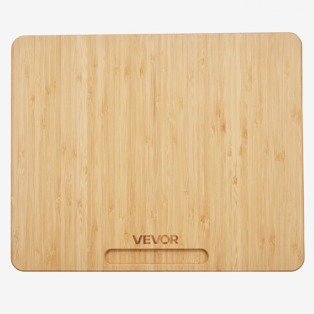 VEVOR Appliance Slider, Small 10.5 x 13-inch, Rolling Sliding Tray with Rubber Wheels & Hollow Handle, Easy to Clean, Appliance Rolling Tray for Coffee Maker, Kitchen Countertop, Natural Wood