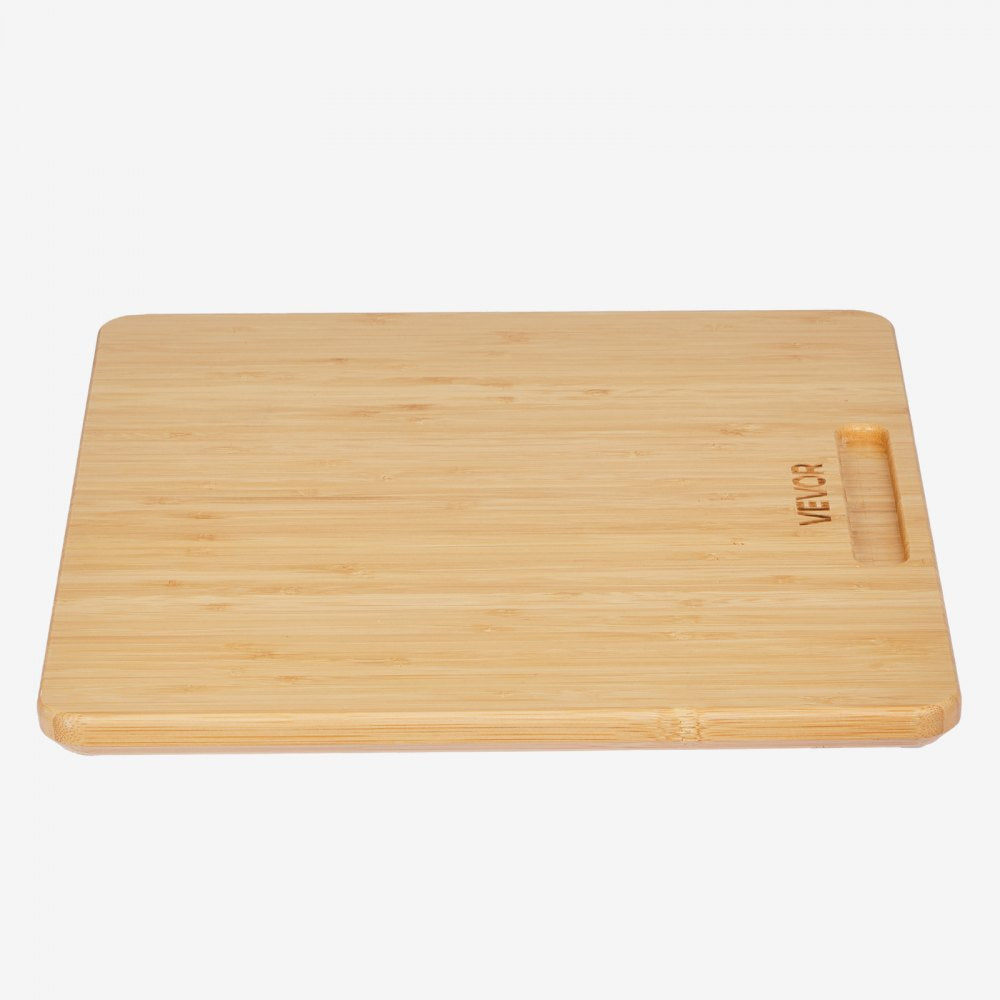 VEVOR Appliance Slider, Medium 13 x 16-inch, Rolling Sliding Tray with Rubber Wheels & Hollow Handle, Easy to Clean, Appliance Rolling Tray for Coffee Maker, Kitchen Countertop, Natural Wood