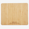 VEVOR Appliance Slider, Medium 13 x 16-inch, Rolling Sliding Tray with Rubber Wheels & Hollow Handle, Easy to Clean, Appliance Rolling Tray for Coffee Maker, Kitchen Countertop, Natural Wood