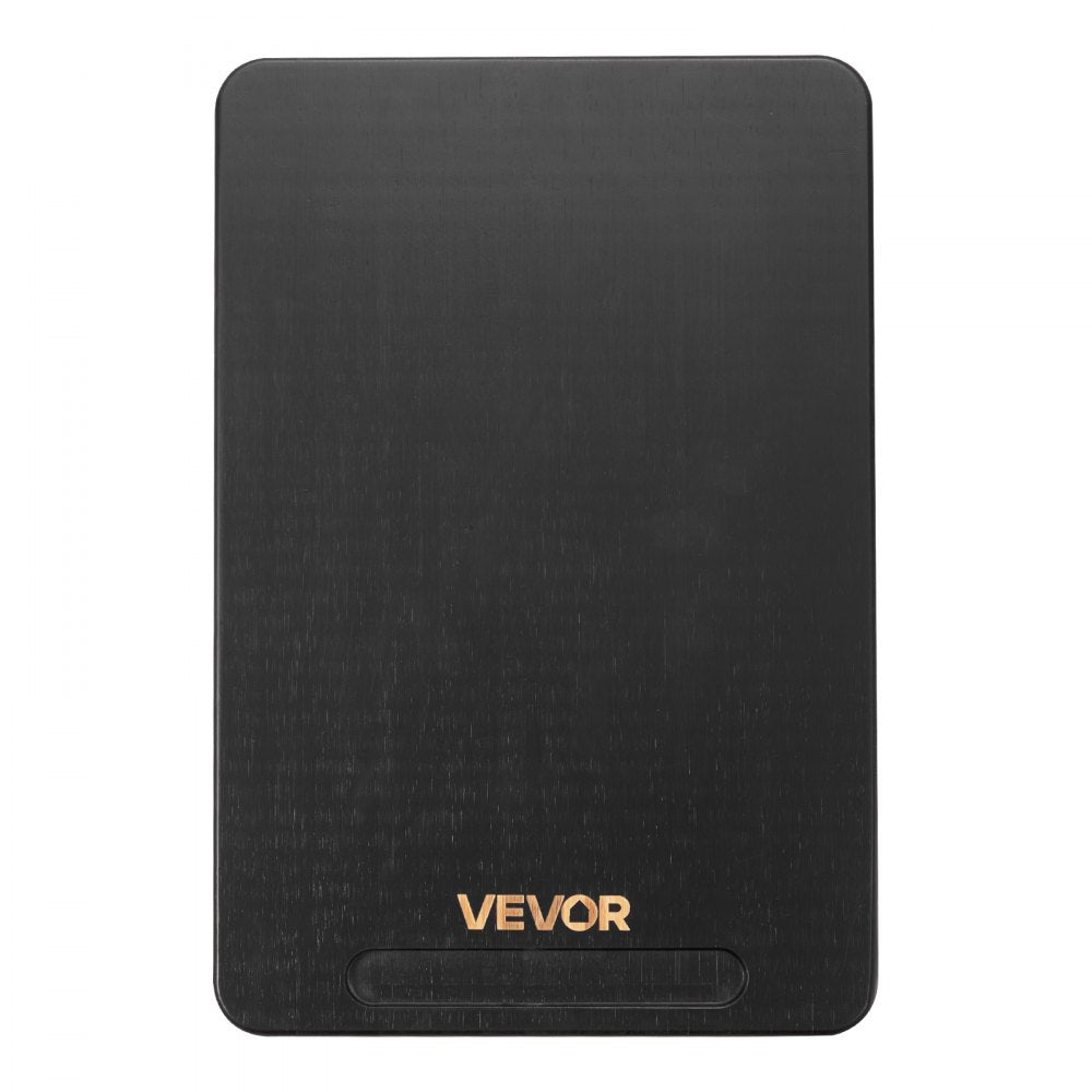 VEVOR Appliance Slider, Small 14 x 9.5-inch, Rolling Sliding Tray with Silent Rubber Wheels & Hollow Handle, Easy to Clean, Appliance Rolling Tray for Coffee Maker, Kitchen Countertop, Black