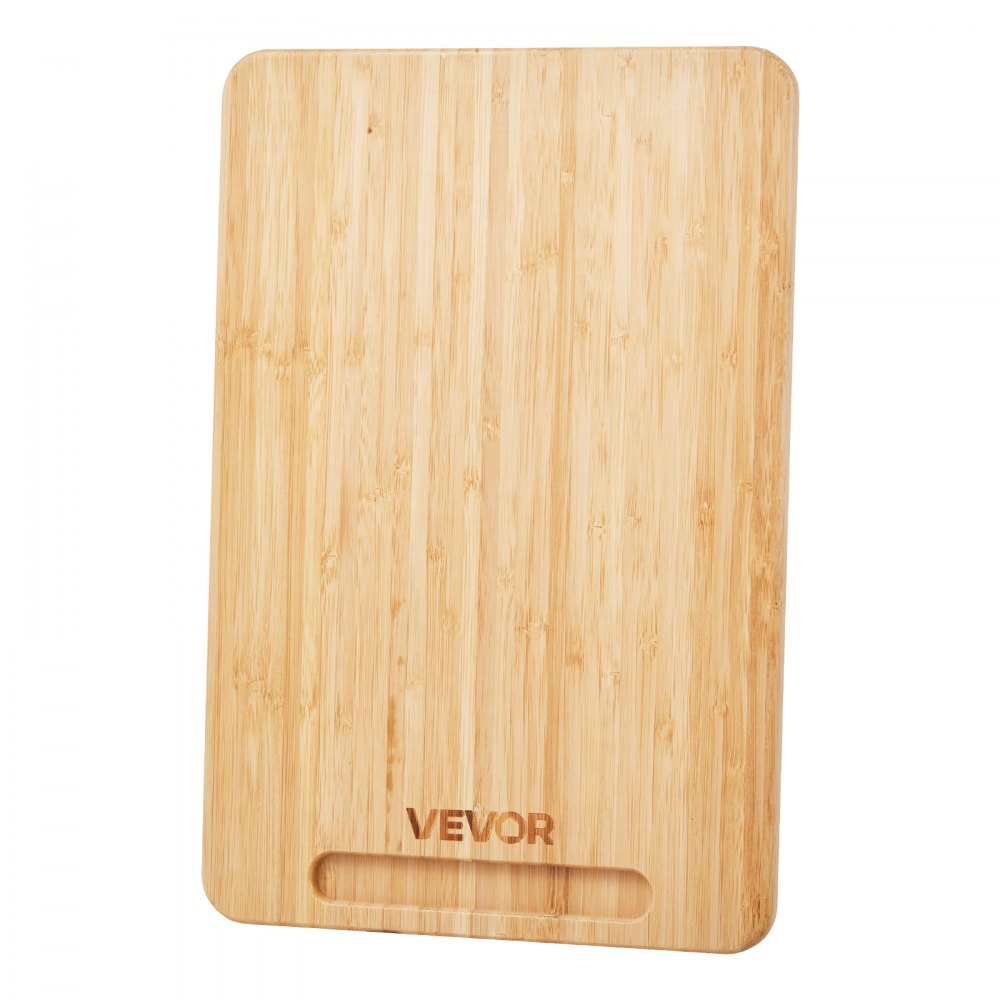 VEVOR Appliance Slider, Large 16 x 12-inch, Rolling Sliding Tray with Rubber Wheels & Hollow Handle, Easy to Clean, Appliance Rolling Tray for Coffee Maker, Kitchen Countertop, Natural Wood