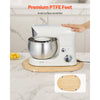 VEVOR Mixer Slider, Oval 15.7 x 11.1-inch, Appliance Slider Compatible with Tilt Head 5.5-8 Qt Stand Mixer, PTFE Feet, Kitchen Countertop Storage Mover Sliding Tray, Natural Wood