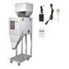 VEVOR Powder Filling Machine, 20-3000g (0.04 - 6.61lbs) Automatic Particle Dispenser, Stainless Steel, Smart Weighing Dispensing Filler w/ Foot Pedal, for Coffee Beans, Grains, Tea, Spices, Silver
