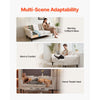 VEVOR loveseat sofa multi-scene adaptability (infographic)