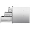 VEVOR Outdoor Kitchen Drawers 18.11"W x 23.23"D x 23.23"H, Triple-Access Stainless Steel BBQ Drawers with Handles, BBQ Island Drawer for Outdoor Kitchens or Barbeque Island Patio Grill Station