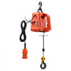 VEVOR 3-in-1 Electric Hoist Winch, 1550 lbs Capacity, 1500W Portable Power Winch Crane, 25 ft Lifting Height, 16.4 ft/min with Manual, Wired and Wireless Remote Control for Factory, Warehouss, Garage