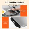 VEVOR Electric Warming Tray, Food Warming Trays for Buffet, Warming Trays with Adjustable Temperature Control, Portable Stainless Steel Food Warmer, Hot Plate Perfect for Parties, Catering, Holidays