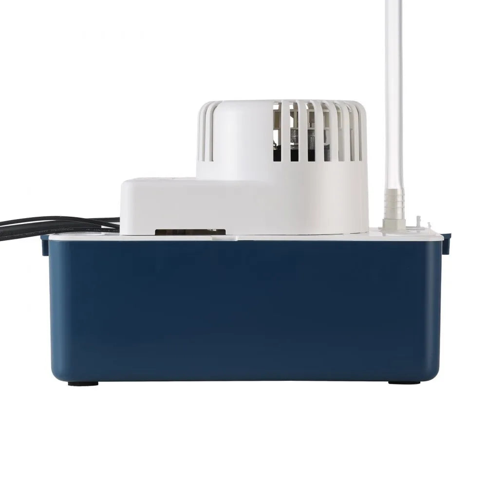 VEVOR Condensate Pump, 1/33 HP, 100 GPH, 22 ft Lift, 115V Automatic Condensation Removal Pump with Safety Switch & 20 ft Tubing, for Air Conditioner, Dehumidifier, HVAC, Furnace, Ice Maker Water Drain