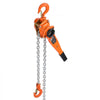 VEVOR Manual Lever Chain Hoist, 1-1/2T 3300LBS Capacity Heavy Duty Come Along, 20FT Lift G80 Alloy Steel Chain With Dual Pawl Mechanical Brake,360°Rotating Hooks, for Warehouse Construction Garage