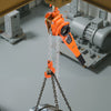 VEVOR Manual Lever Chain Hoist, 1-1/2T 3300LBS Capacity Heavy Duty Come Along, 10FT Lift G80 Alloy Steel Chain With Dual Pawl Mechanical Brake,360°Rotating Hooks, for Warehouse Construction Garage