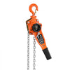 VEVOR Manual Lever Chain Hoist, 1T 2200LBS Capacity Heavy Duty Come Along, 10FT Lift G80 Alloy Steel Chain With Dual Pawl Mechanical Brake,360°Rotating Hooks, for Warehouse Construction Garage