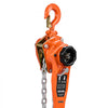 VEVOR Manual Lever Chain Hoist, 1T 2200LBS Capacity Heavy Duty Come Along, 10FT Lift G80 Alloy Steel Chain With Dual Pawl Mechanical Brake,360°Rotating Hooks, for Warehouse Construction Garage