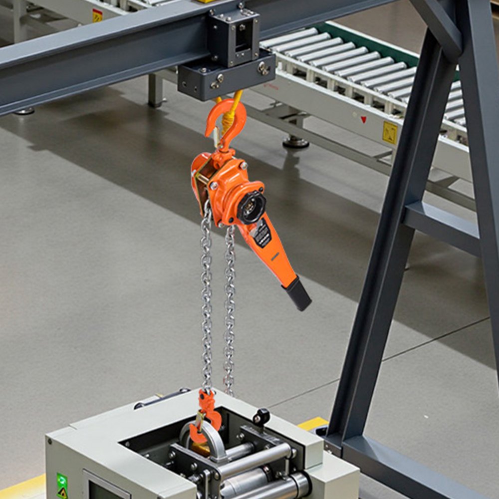 VEVOR Manual Lever Chain Hoist, 3T 6600LBS Capacity Heavy Duty Come Along, 10FT Lift G80 Alloy Steel Chain With Dual Pawl Mechanical Brake,360°Rotating Hooks, for Warehouse Construction Garage