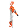VEVOR Manual Lever Chain Hoist, 6T 13200LBS Capacity Heavy Duty Come Along, 20FT Lift G80 Alloy Steel Chain With Dual Pawl Mechanical Brake,360°Rotating Hooks, for Warehouse Construction Garage
