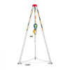 VEVOR Confined Space Tripod Kit, Heavy Duty Rescue Tripod Lifting Hoist 1200 lbs Winch, 4.1 ft Adjustable Legs, 65 ft Cable Portable Kit, 32.8 ft Fall Protection, 4.40-7.05 ft Working Height