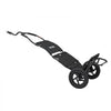 VEVOR Bike Cargo Trailer 60 lbs Load 3-in-1 Bicycle Wagon Cart Folding, Backpack/Trailer/Pushcart Mode with 12-Inch Wheels, Foldable Carbon Steel Frame, Fits 22-28 in Bike Wheels, for Carrying Cargo