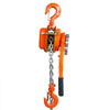 VEVOR Manual Lever Chain Hoist, 3/4 Ton 1650 lbs Capacity 10 FT Come Along, G80 Galvanized Carbon Steel with Weston Double-Pawl Brake, Auto Chain Leading & 360° Rotation Hook, for Garage Factory Dock