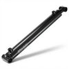 VEVOR Double Acting Hydraulic Cylinder, 2" Bore x 16" Stroke, Max 3500PSI Hydraulic Cylinder, Heavy-Duty Welded Cross Tube Cylinders with 1" Pin Hole & SAE #6 Port for Agricultural Machinery, Tractors
