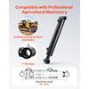 VEVOR Double Acting Hydraulic Cylinder, 2" Bore x 10" Stroke, Max 3500PSI Hydraulic Cylinder, Heavy-Duty Welded Cross Tube Cylinders with 1" Pin Hole & SAE #6 Port for Agricultural Machinery, Tractors
