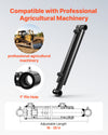 VEVOR Double Acting Hydraulic Cylinder, 2" Bore x 10" Stroke, Max 3500PSI Hydraulic Cylinder, Heavy-Duty Welded Cross Tube Cylinders with 1" Pin Hole & SAE #6 Port for Agricultural Machinery, Tractors