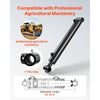 VEVOR Double Acting Hydraulic Cylinder, 2" Bore x 12" Stroke, Max 3500PSI Hydraulic Cylinder, Heavy-Duty Welded Cross Tube Cylinders with 1" Pin Hole & SAE #6 Port for Agricultural Machinery, Tractors