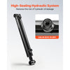 VEVOR Double Acting Hydraulic Cylinder, 2" Bore x 12" Stroke, Max 3500PSI Hydraulic Cylinder, Heavy-Duty Welded Cross Tube Cylinders with 1" Pin Hole & SAE #6 Port for Agricultural Machinery, Tractors