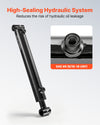 VEVOR Double Acting Hydraulic Cylinder, 2" Bore x 12" Stroke, Max 3500PSI Hydraulic Cylinder, Heavy-Duty Welded Cross Tube Cylinders with 1" Pin Hole & SAE #6 Port for Agricultural Machinery, Tractors