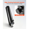 VEVOR Double Acting Hydraulic Cylinder, 5" Bore x 20" Stroke, Max 4500PSI Hydraulic Cylinder, Heavy-Duty Welded Cross Tube Cylinders with 0.63" Pin Hole & SAE #6 Port for Agricultural Machinery, Tractors