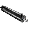 VEVOR Double Acting Hydraulic Cylinder, 5" Bore x 20" Stroke, Max 4500PSI Hydraulic Cylinder, Heavy-Duty Welded Cross Tube Cylinders with 0.63" Pin Hole & SAE #6 Port for Agricultural Machinery, Tractors