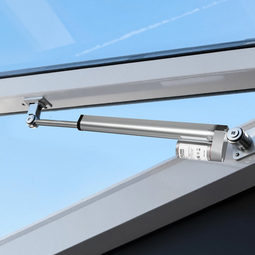 VEVOR 12V Linear Actuator, 9.84 Inch High Speed 0.6"/s Linear Motion Actuator, 225lbs/1000N with IP54 Protection & Mounting Bracket for Lift Desk, Recliner Chairs, Window Door Opener