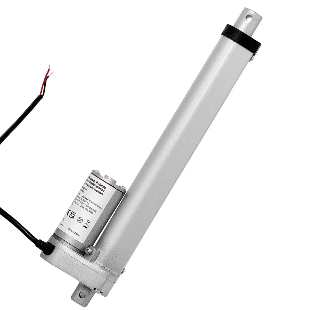 VEVOR 12V Linear Actuator, 8 Inch High Speed 0.6"/s Linear Motion Actuator, 225lbs/1000N with IP54 Protection & Mounting Bracket for Lift Desk, Recliner Chairs, Window Door Opener