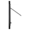 VEVOR Cat Door for Window, Adjustable to Fit Window Width 31"-36", 4 Secure Lock Modes, Aluminum Frame and High-Transparency Glass, Magnetic Closure, Weatherproof Quick-Fit Pet Door for Cats, Black