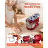 VEVOR Stand Mixer, 4.4 QT+6 QT Electric Kitchen Mixer, 300W Dough-Mixer, 10 Speeds Tilt-head Food-Mixer with Stainless Steel Bowls, Dough Hook, Whisk, Beater, for Baking, Mixing, Whipping & Kneading