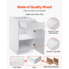 VEVOR White Shaker Base Cabinet with Drawer, 18-Inch Unassembled Drawer Base Cabinet, 18" W x 24" D x 34.5" H Ready to Assemble Cabinet with Soft-Close Door and Adjustable Shelf, for Home Office