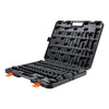 VEVOR 1/2" Drive Impact Socket Set, 65 Piece Socket Set SAE 3/8" to 1-1/4" and Metric 10-24mm, 6 Point Cr-V Alloy Steel for Auto Repair, Rugged Construction, Easy-to-Read Size Markings, Storage Case