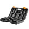 VEVOR 1" Drive Impact Socket Set, 8 Piece Deep Socket Set Metric 27-41mm, 6 Point Cr-Mo Alloy Steel for Auto Repair, Easy-to-Read Size Markings, Rugged Construction, Includes Storage Case