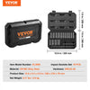 VEVOR Drive Impact Socket Set 3/8"  - 18 Piece Deep Socket Set Metric 8-22mm - 6 Point CR-V Alloy Steel for Auto Repair - Easy-to-Read Size Markings - Rugged Construction Includes Storage Case