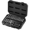 VEVOR Drive Impact Socket Set 3/8"  - 18 Piece Deep Socket Set Metric 8-22mm - 6 Point CR-V Alloy Steel for Auto Repair - Easy-to-Read Size Markings - Rugged Construction Includes Storage Case