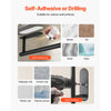 VEVOR Paper Towel Holder Under Cabinet, High-Quality Stainless Steel Paper Towel Holder, Self Adhesive or Drilling Paper Towel Holder Wall Mount for Kitchen, Bathroom, Pantry
