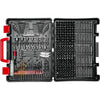 VEVOR Drill Bit Set, 318 Pieces Drill and Driver Bit Set, Screwdriver Bit Set Suitable for Wood Metal Cement Drilling and Screw Driving, Drill Bit Sets Combo Kit Assorted in Organized Carrying Case