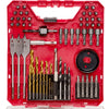 VEVOR Drill Bit Set, 70 Pieces Drill and Driver Bit Set, Screwdriver Bit Set Suitable for Wood Metal Cement Drilling and Screw Driving, Drill Bit Sets Combo Kit Assorted in Organized Carrying Case