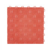 VEVOR Garage Tiles Interlocking, 12 x 12 x 0.53 inch 25 Pack Garage Floor Covering Tiles, Non-Slip Double-Sided Texture Garage Flooring Tiles, for Garages, Basements, Repair Shops, Red