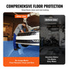 VEVOR Garage Tiles Interlocking, 12 x 12 x 0.53 inch 25 Pack Garage Floor Covering Tiles, Non-Slip Double-Sided Texture Garage Flooring Tiles, for Garages, Basements, Repair Shops, Blue
