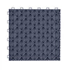 VEVOR Garage Tiles Interlocking, 12 x 12 x 0.53 inch 50 Pack Garage Floor Covering Tiles, Non-Slip Double-Sided Texture Garage Flooring Tiles, for Garages, Basements, Repair Shops, Graphite Gray