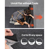 VEVOR Garage Floor Mat, 7.4'x17' Waterproof Protection from Water,Snow, Rain,Mud and Oil for Cars, Non-slip Heavy Duty Containment Mat with TPE Anti-Leak Backing & Easy to Clean & Cuttable