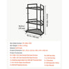 VEVOR Garden Tool Organizer for Corner, 17 Slots, Metal Garage Storage Rack, for Rakes/Shovels/Brooms, Yard Utility Tool Holder for Shed/Outdoor/Lawn Organization, Heavy-Duty Steel, with Hooks, Black