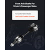 VEVOR CV Axle Shaft Assembly, Front Left or Right Side (Driver or Passenger Side), Automotive Replacement CV Joint Axle Shaft Compatible with 2007-2020 Cadillac Escalade, Alloy Steel & Carbon Steel