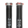 VEVOR Garage Door Torsion Springs, Pair of 0.218 x 2 x 23inch, Garage Door Springs with Non-Slip Winding Bars, 16000 Cycles, Gloves and Mounting Wrench, Electrophoresis Coated for Replacement