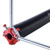 VEVOR Garage Door Torsion Springs, Pair of 0.225 x 2 x 27 in, 16000 Cycles, Electrophoresis Black Coated for Replacement, Garage Door Springs with Non-Slip Winding Bars, Gloves and Mounting Wrench